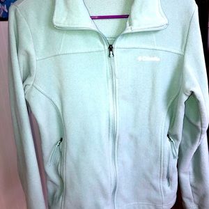 Womens light blue Columbia jacket